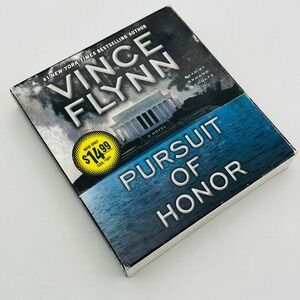 Pursuit of Honor Vince Flynn Audiobook 5 CD Set Mitch Rapp Thriller Novel
